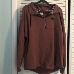 VS pink sweatshirt